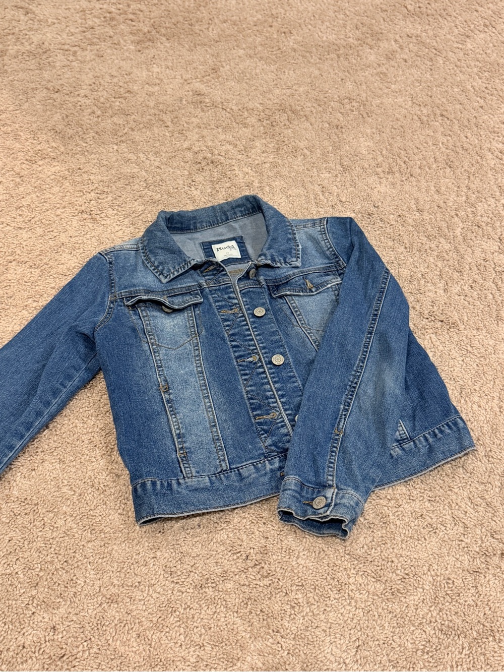 Girls' Blue Denim Jacket (14)